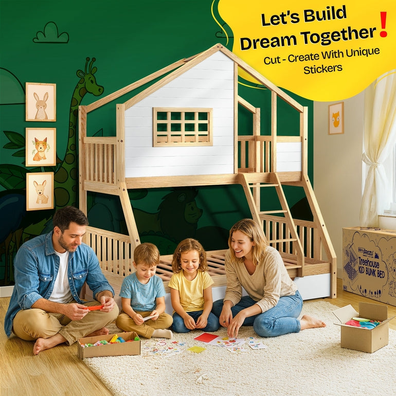 Treehouse Kid Bunk Bed