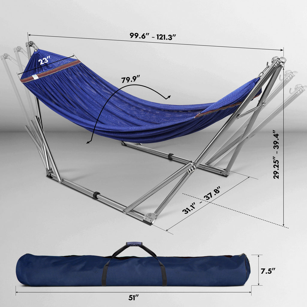 Tranquillo Universal Stainless Steel Hammock Stand for Ultimate Relaxation
