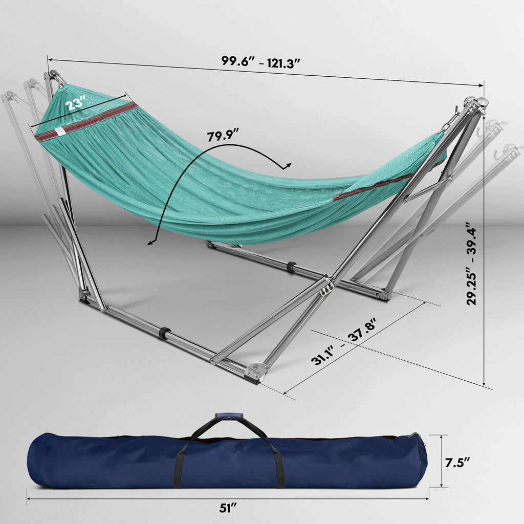 Tranquillo Universal Stainless Steel Hammock Stand for Ultimate Relaxation