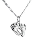 Dangling Feet Pendant Necklace