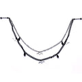 5/8 Handmade Gone Batty Nipple Chain Created with Crystal