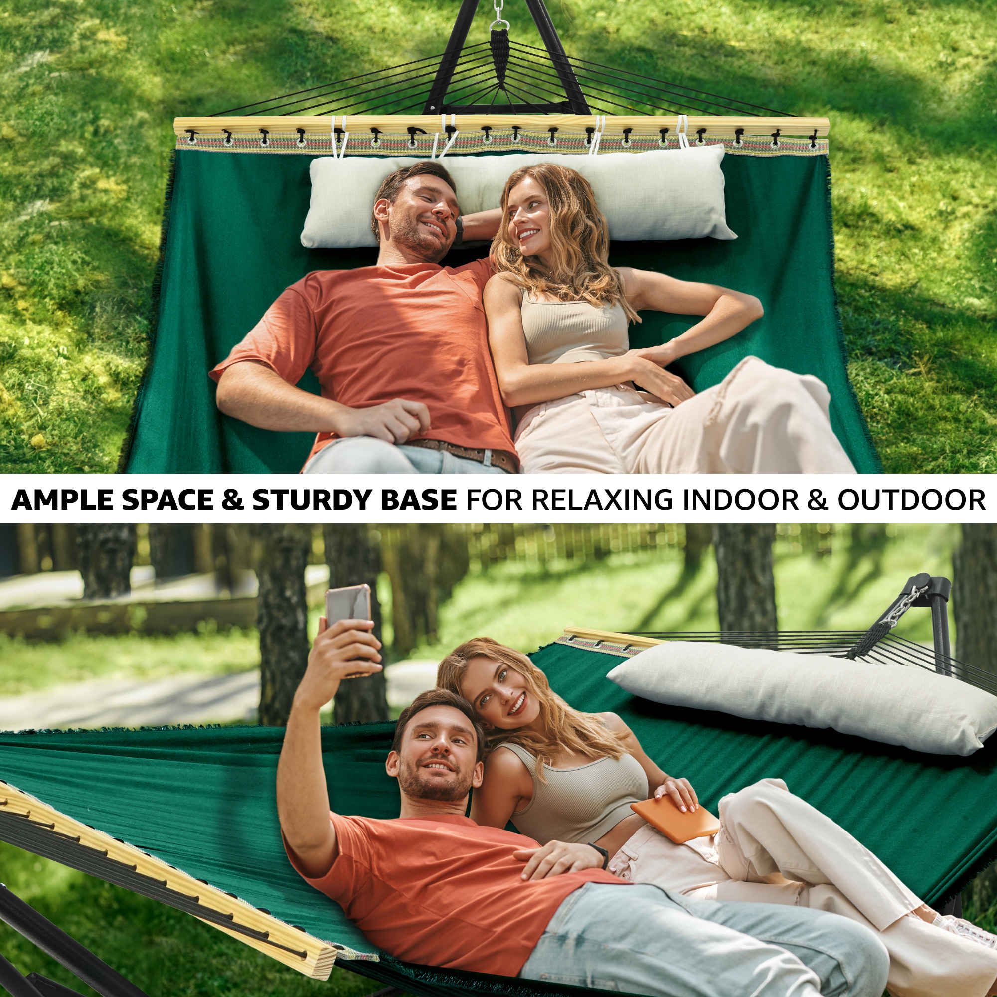 Tranquillo Unity Canvas Hammock Stand for Ultimate Relaxation