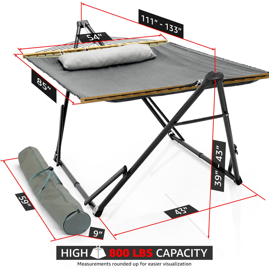 Tranquillo Unity Canvas Hammock Stand for Ultimate Relaxation