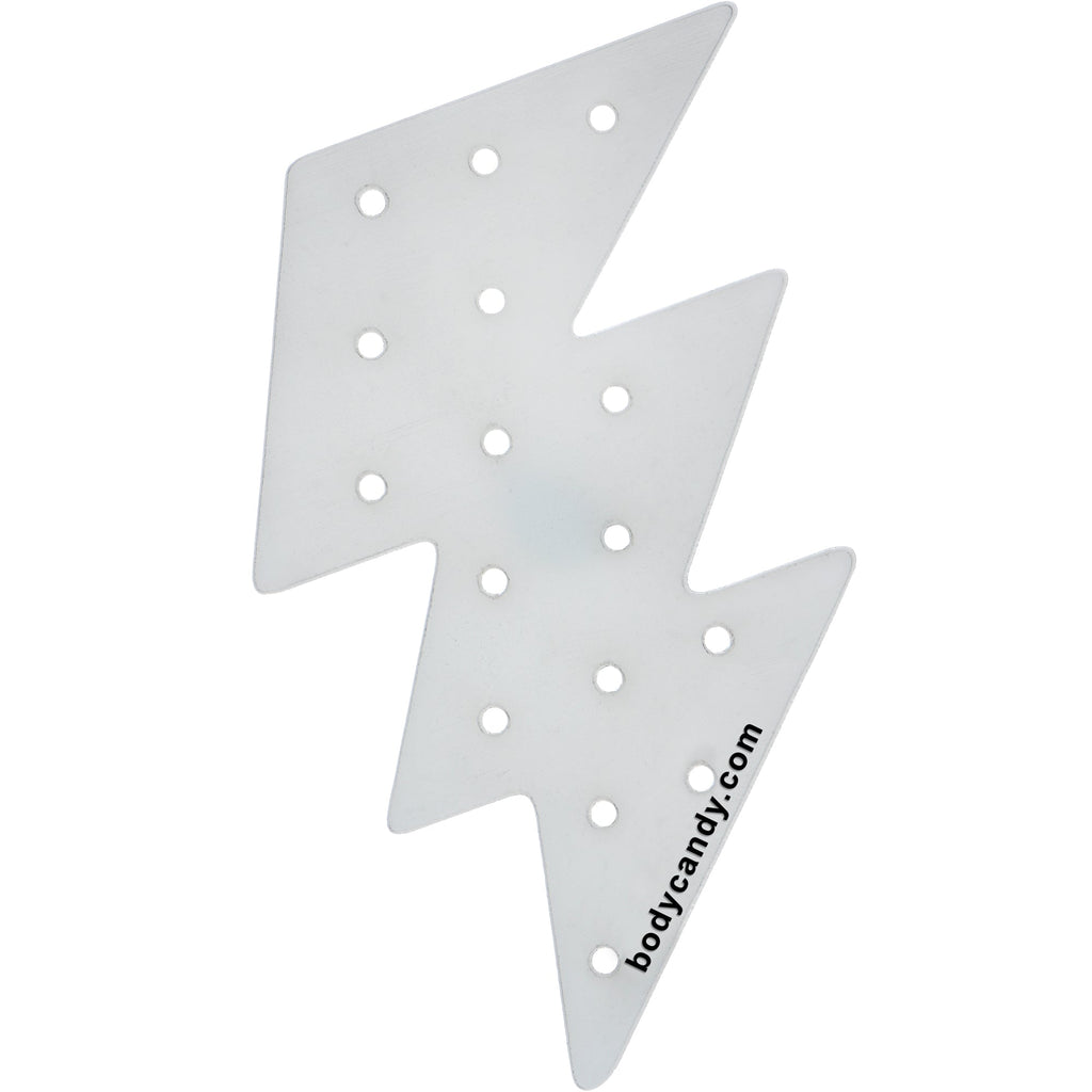 Glow in the Dark Lightning Travel Flat Back Earring Palette