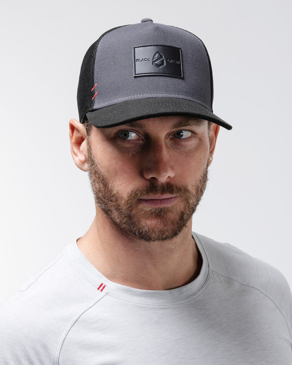 Leather Patch Trucker Hat