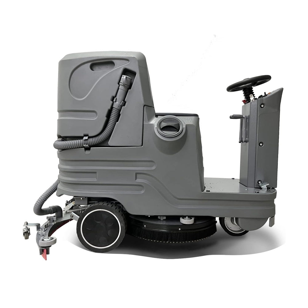 EMI Heavy Duty Commercial Electric Ride-On Floor Scrubber With 38-Inch Squeegee (SAK91685)