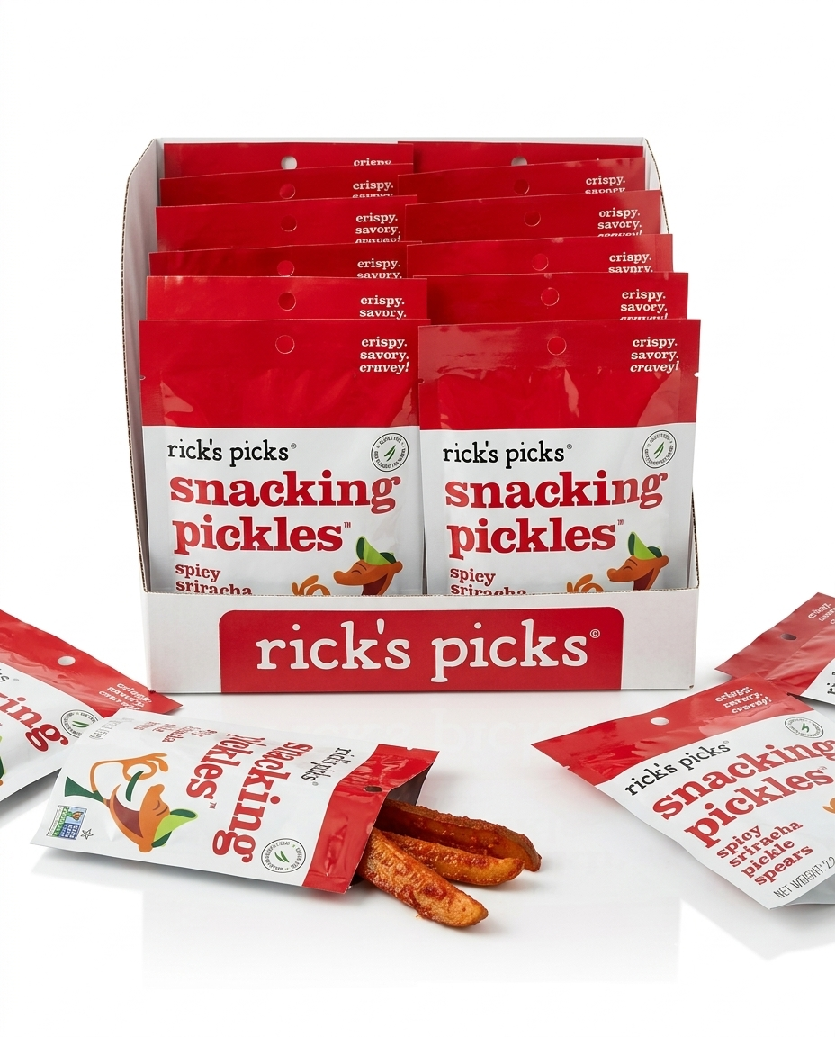 Spicy Snacking Pickles - 12 Pack!