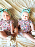Blossom Bestie: Bodysuit Twirl Dress