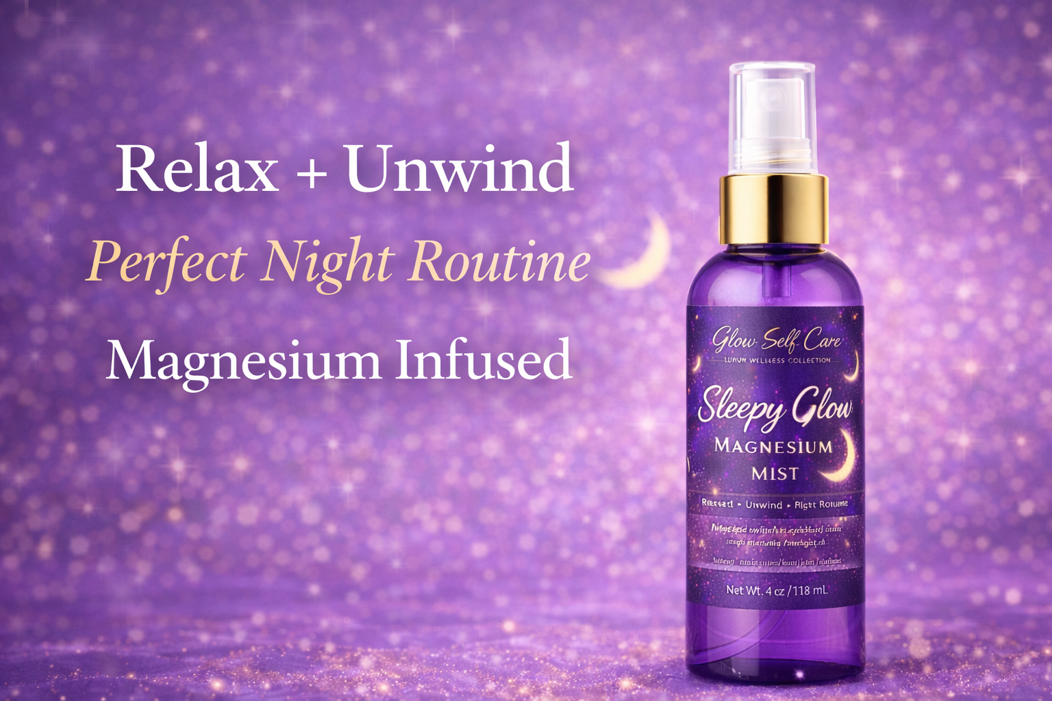 Sleepy Glow Magnesium Mist 🌙