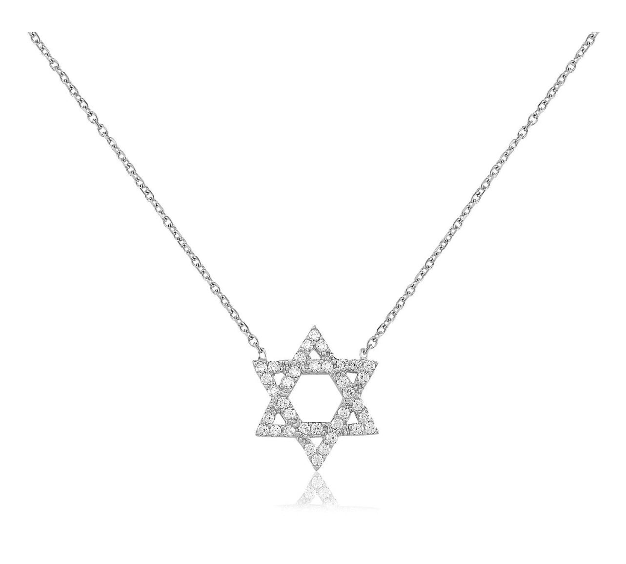 Golden Star of David Necklace
