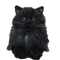 Fully Black Cat Longhair-Handmade Life-Size Companion & Pet Memorial