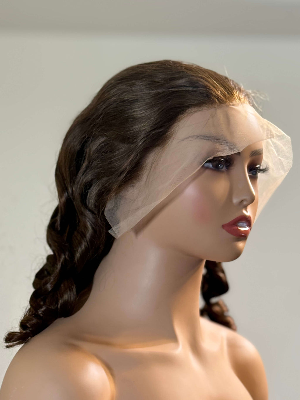 Brown Sugar Bounce – Loose Wave Lace Front Wig (Chocolate Brown)