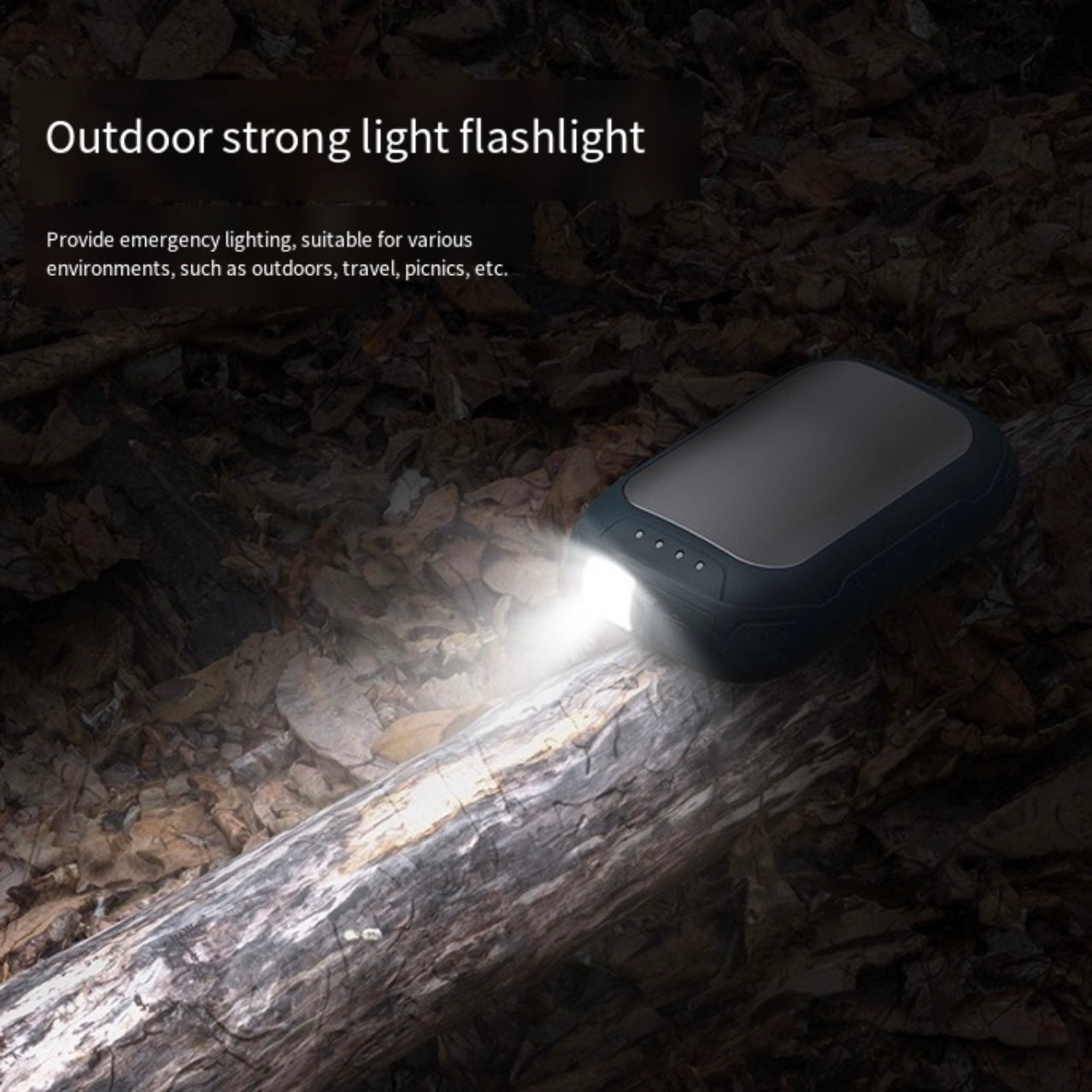 LITEGUEST Waterproof 2-in-1 Heated Hand Warmer & Power Bank with Light