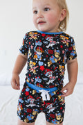 Red, Woof & Blue: Pocket Short & Tee