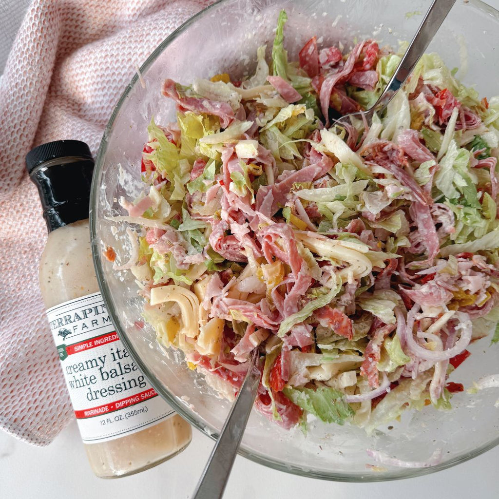Creamy Italian White Balsamic Dressing