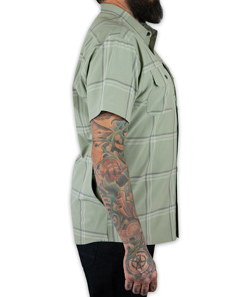 Jack Knife SS Shirt - Sage Green