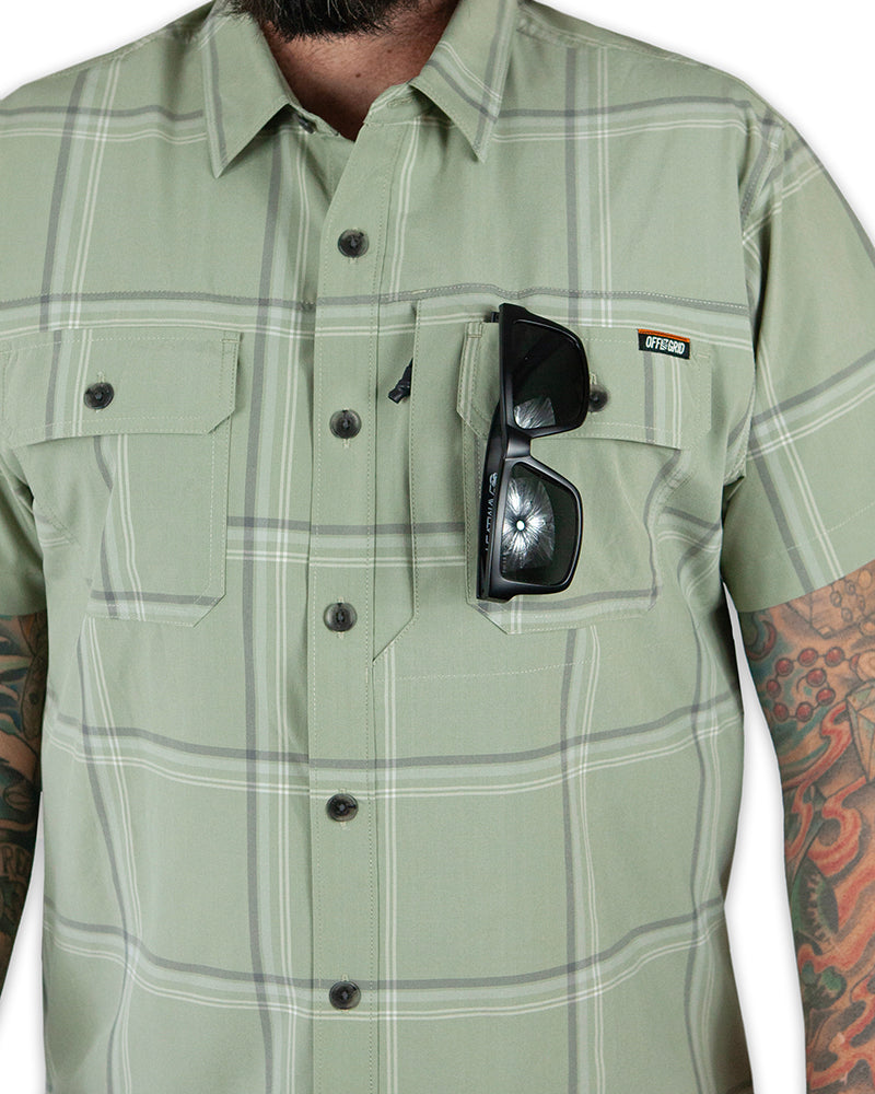 Jack Knife SS Shirt - Sage Green