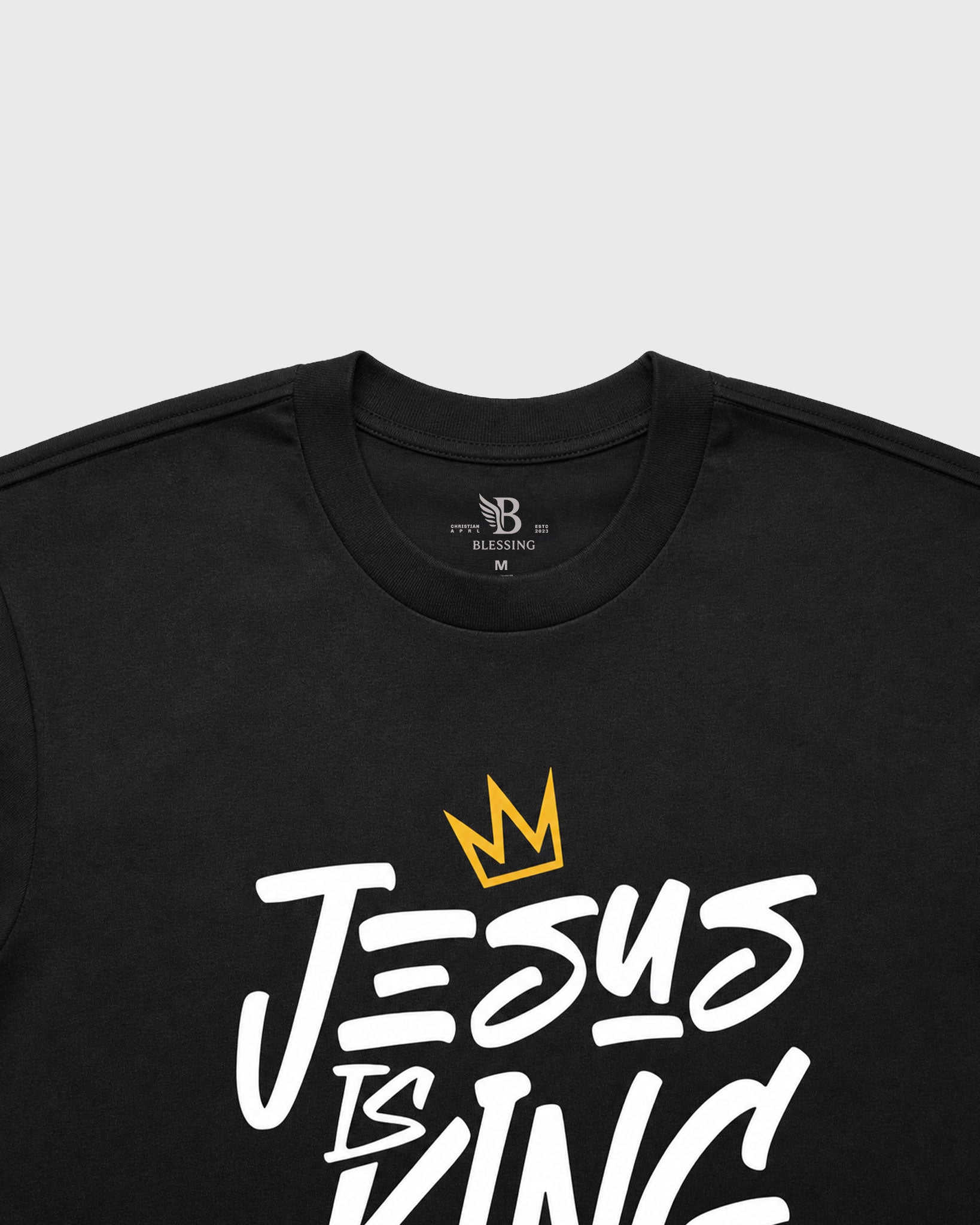 Men's Heavy  Jesus is forever King
