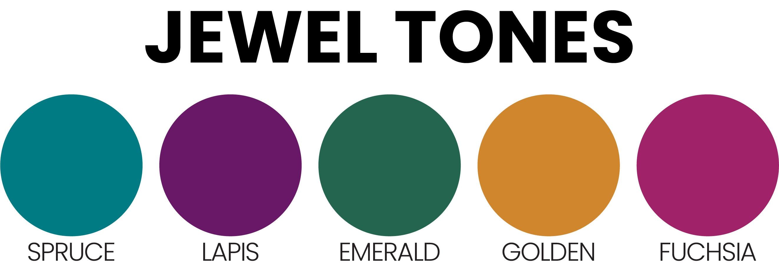 Jewel Tones Personalized Minky Blanket