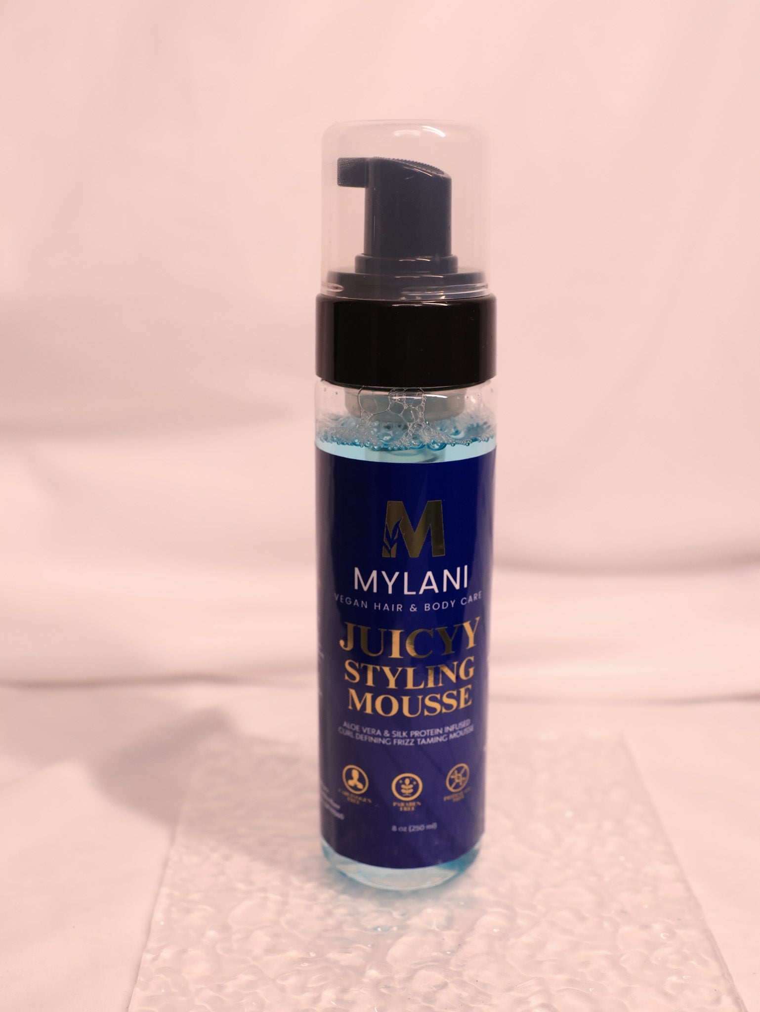 Juicyy Styling Mousse – Lightweight Hold, Defined Curls & Frizz Control