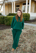 Adult Scalloped Set - Green or Brown