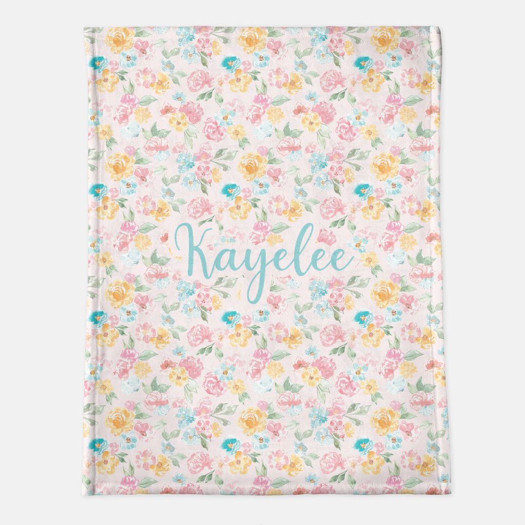 Kayelee Personalized Minky Blanket