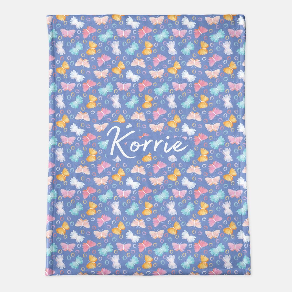 Korrie Personalized Minky Blanket