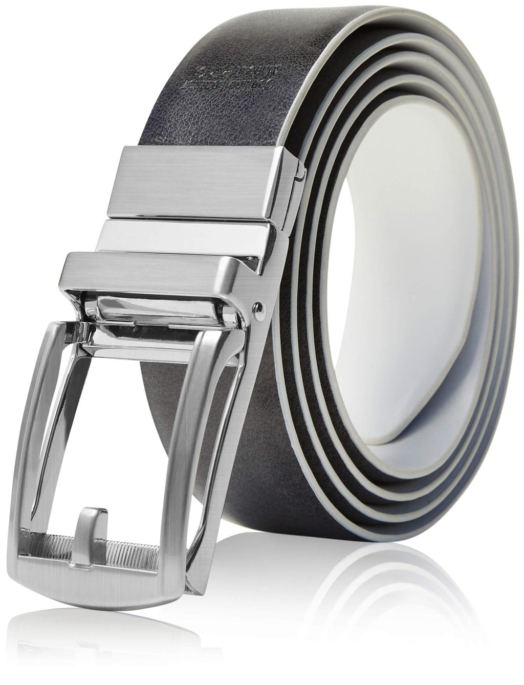 Leather Ratchet Reversible 3 in 1 Belt