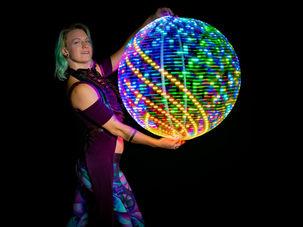 Atomic V LED Hoops