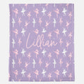 Lillian Ballerinas Personalized Minky Blanket