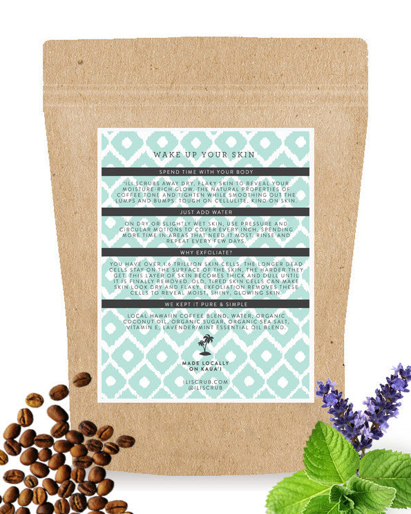 Lavender Mint Coffee Scrub | 200g