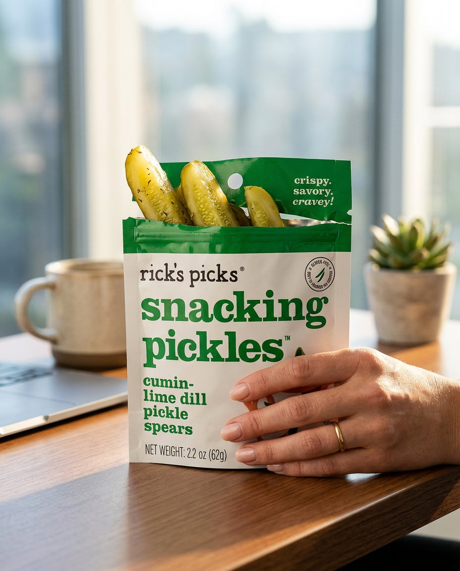 Cumin-Lime Snacking Pickles - 12 Pack!