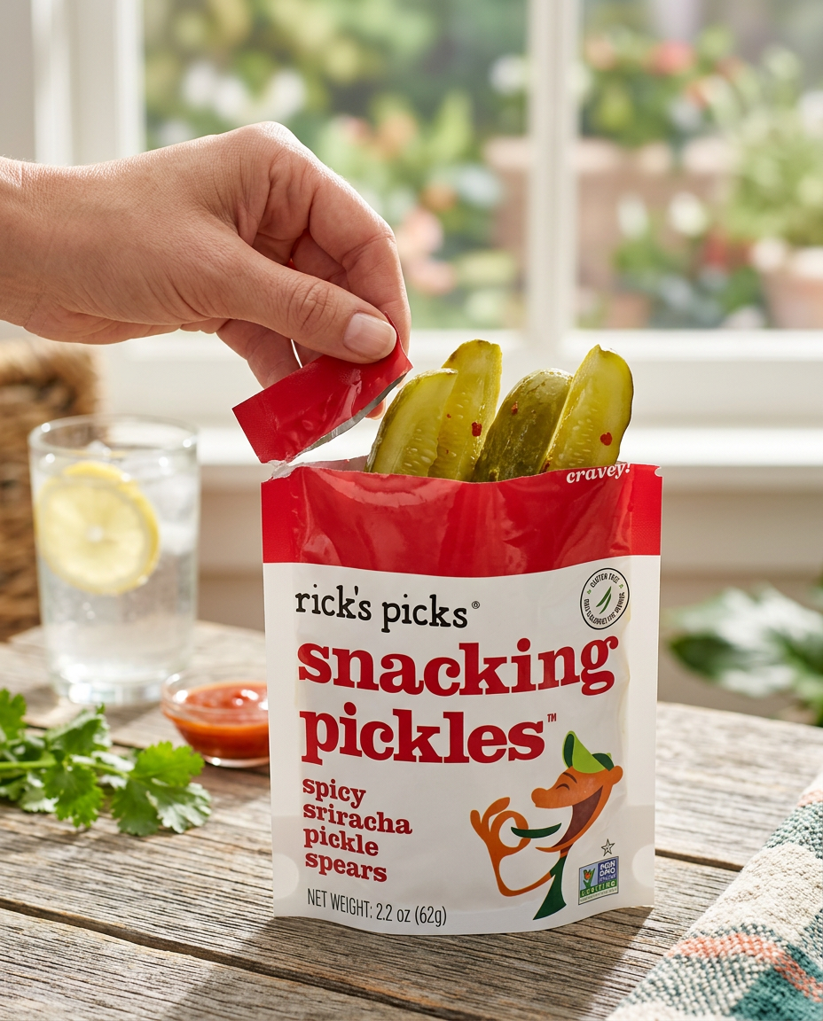 Spicy Snacking Pickles - 12 Pack!