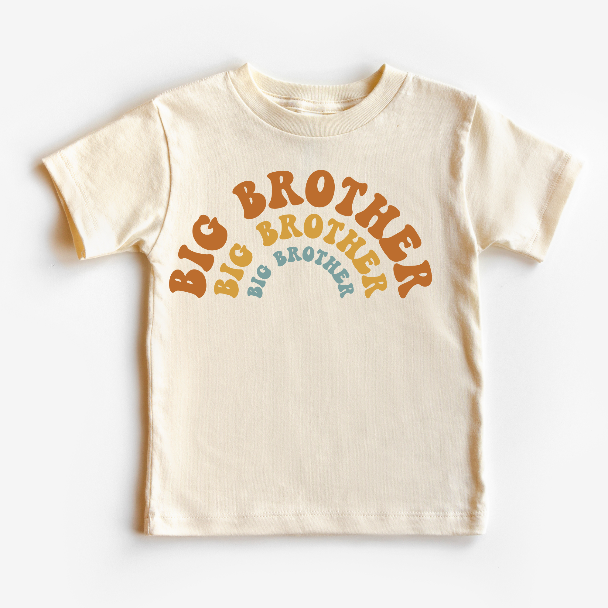 Retro Big Brother Siblings Family Shirt - Brother Tee