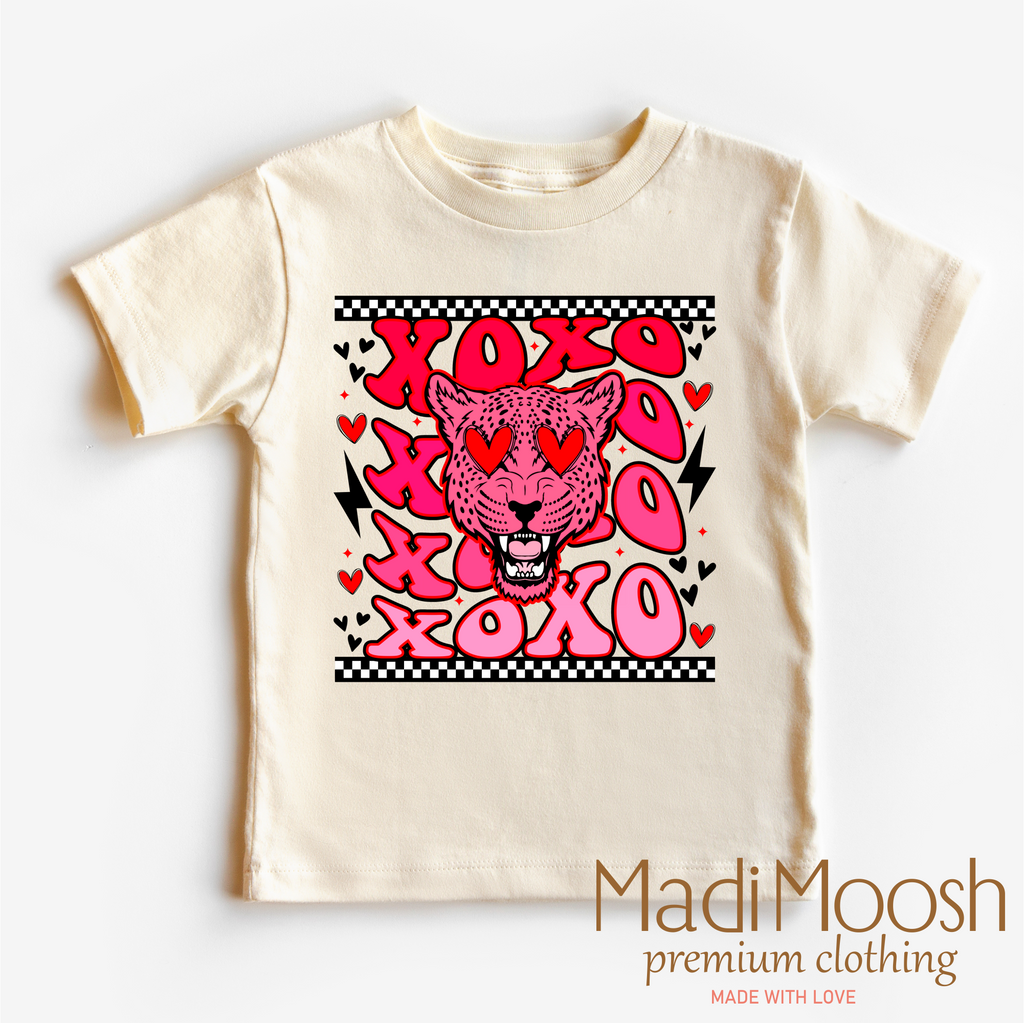 XOXO Leopard  Valentine Shirt - Valentine Tee