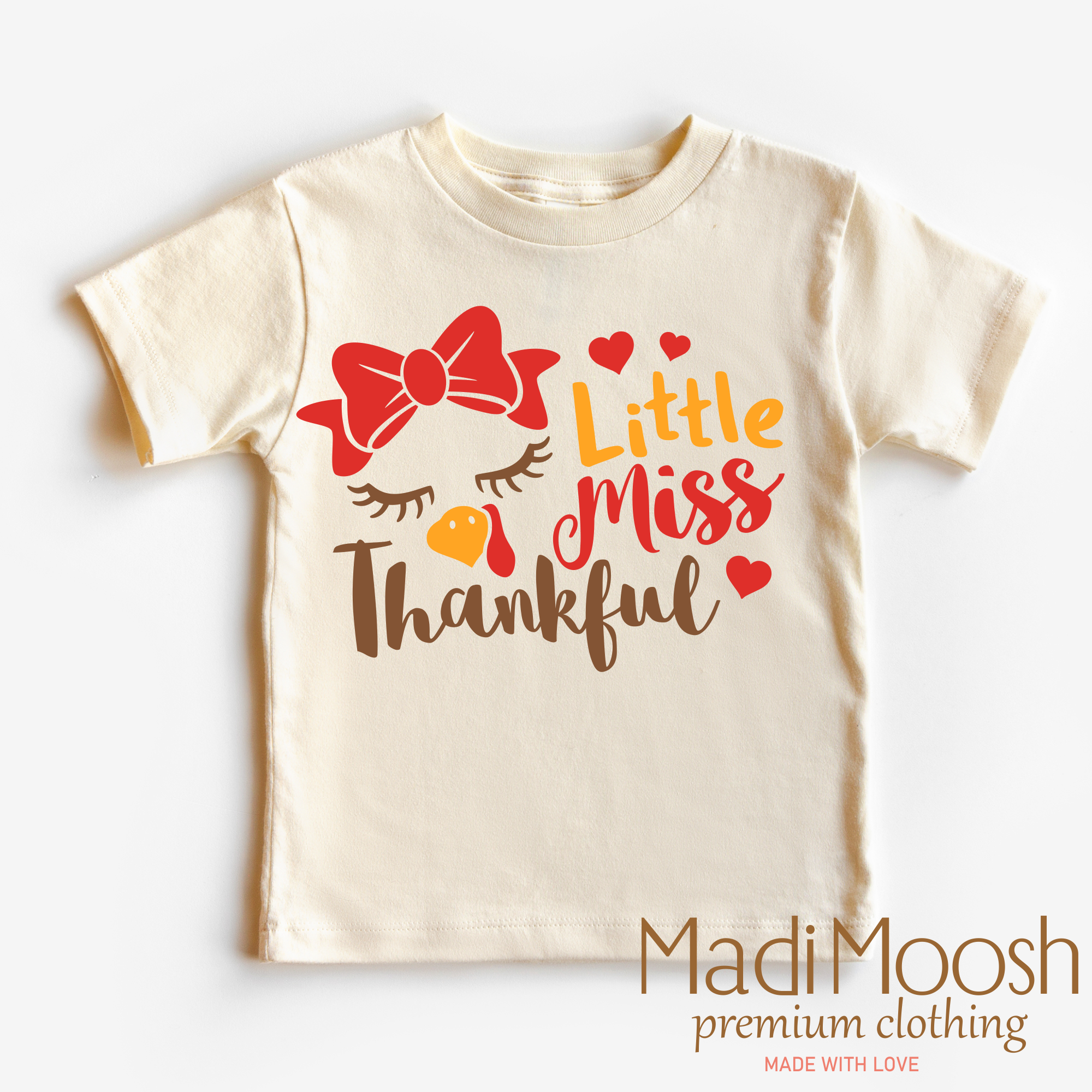 Little Miss Thankful Shirt - Thanksgiving Shirt