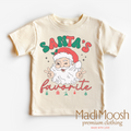 Santa's Favorite Shirt - Christmas Tee