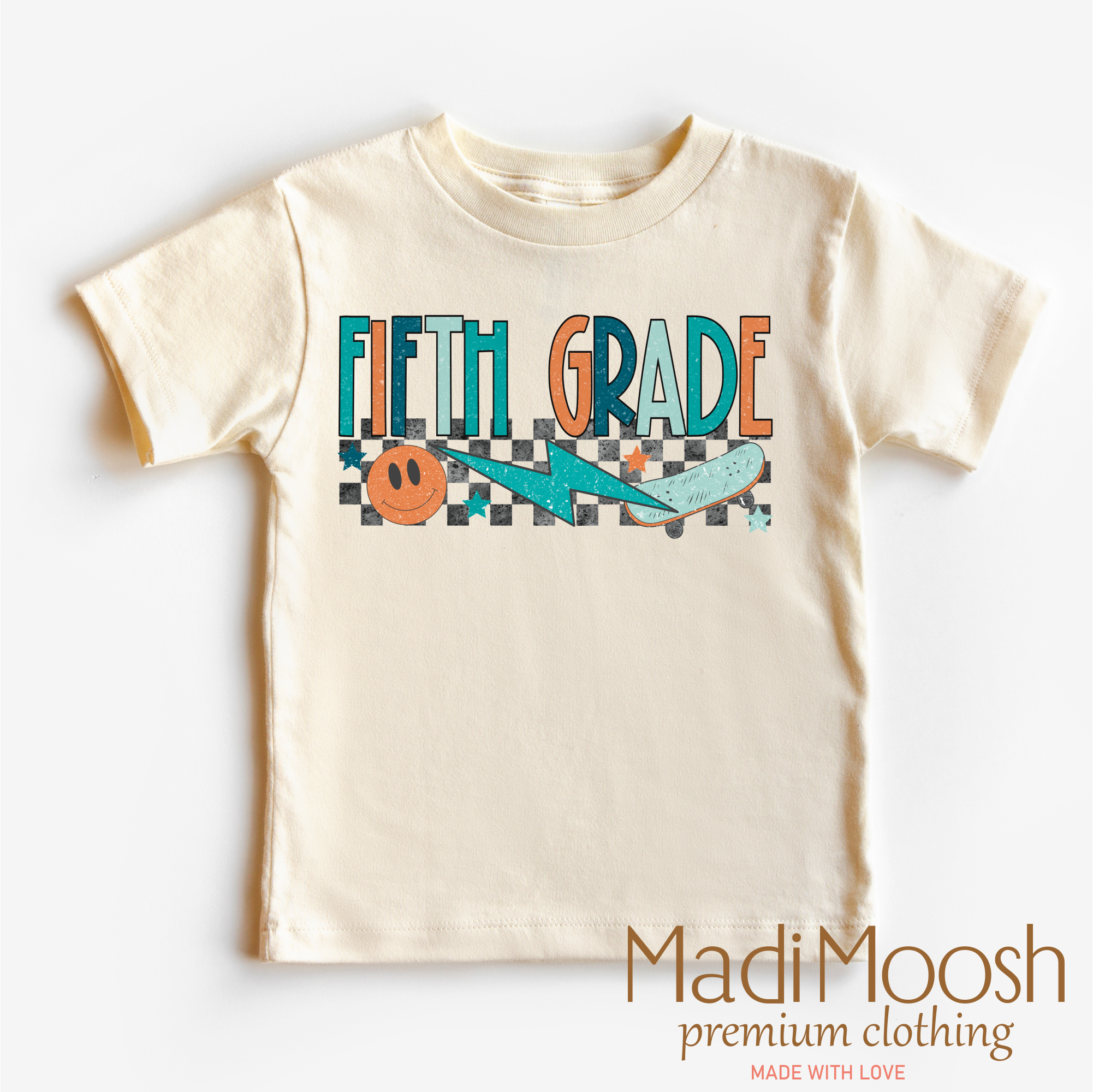 5TH Grade Skateboard Back To School Shirt - School Shirt