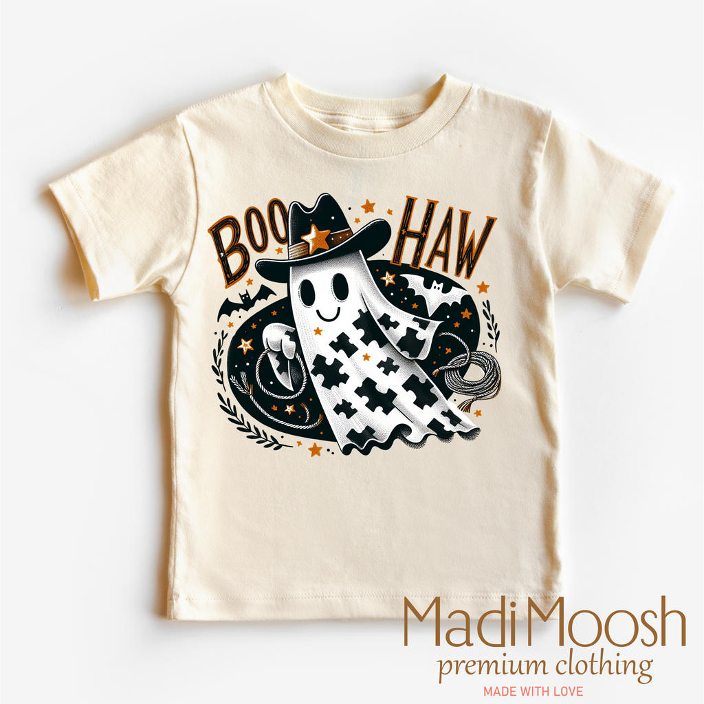 Boo Haw Cowboy Halloween Shirt - Halloween Tee