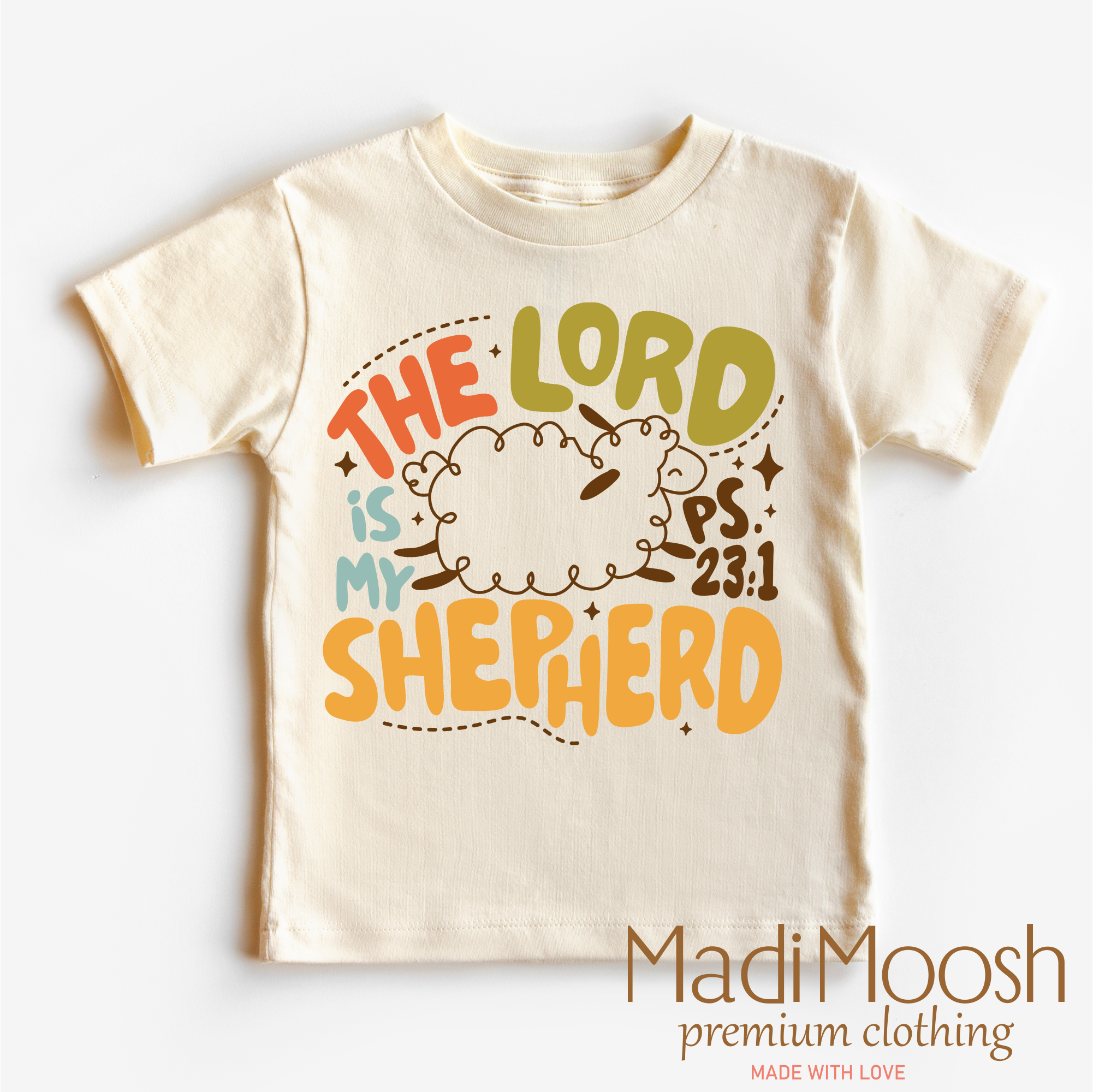 The Lord Is My Shepherd Christian Shirt - Christian Tee