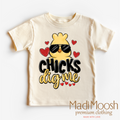 Chicks Dig Me Boys Easter Shirt - Kids Easter Tee