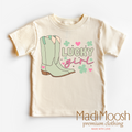 St. Patrick's Day Lucky Cowgirl Shirt - Retro Western St. Patrick's Day Tee