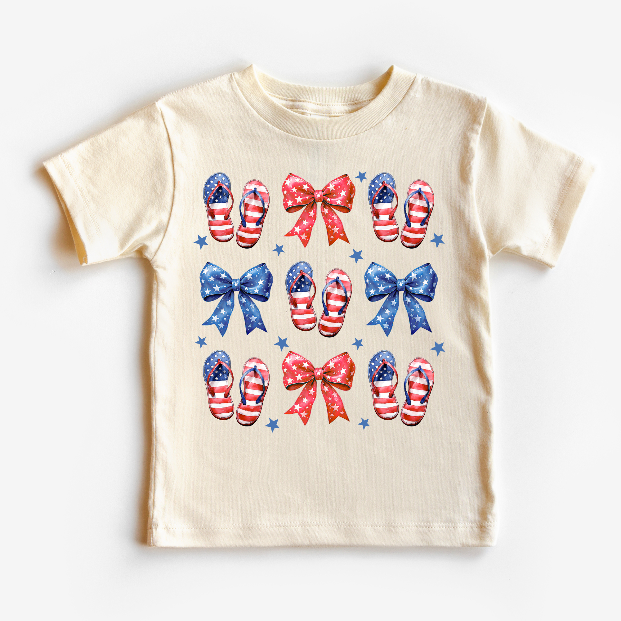 Flip Flops And Bows 4th Of July Shirt - Independence Day Tee