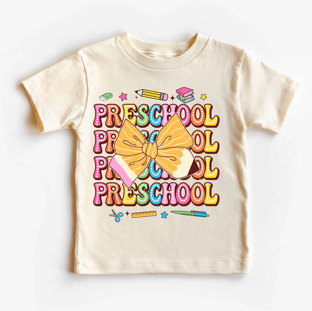 Preschool School Shirt - 1st Day Of School Tee