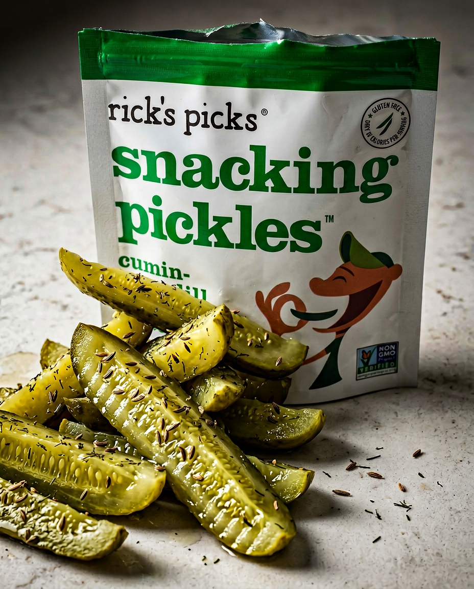 Cumin-Lime Snacking Pickles - 12 Pack!
