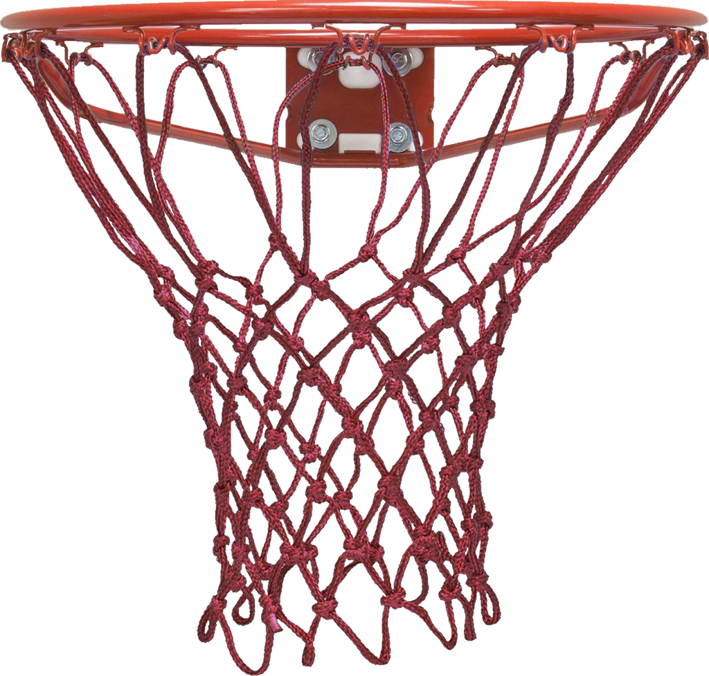 Krazy Netz Heavy Duty Maroon Crimson Red Basketball Rim Net