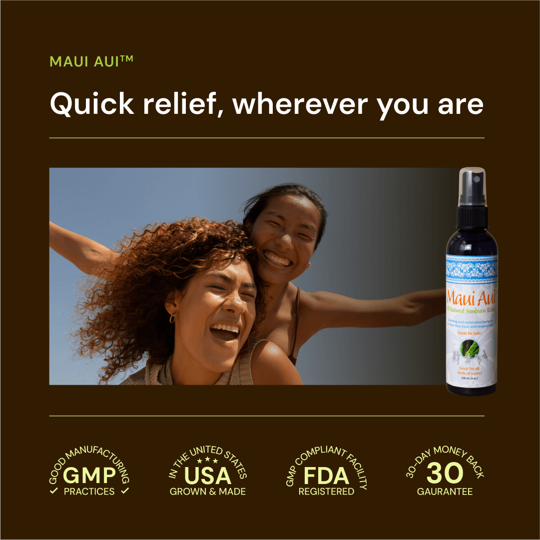 Maui Aui - Sunburn Relief