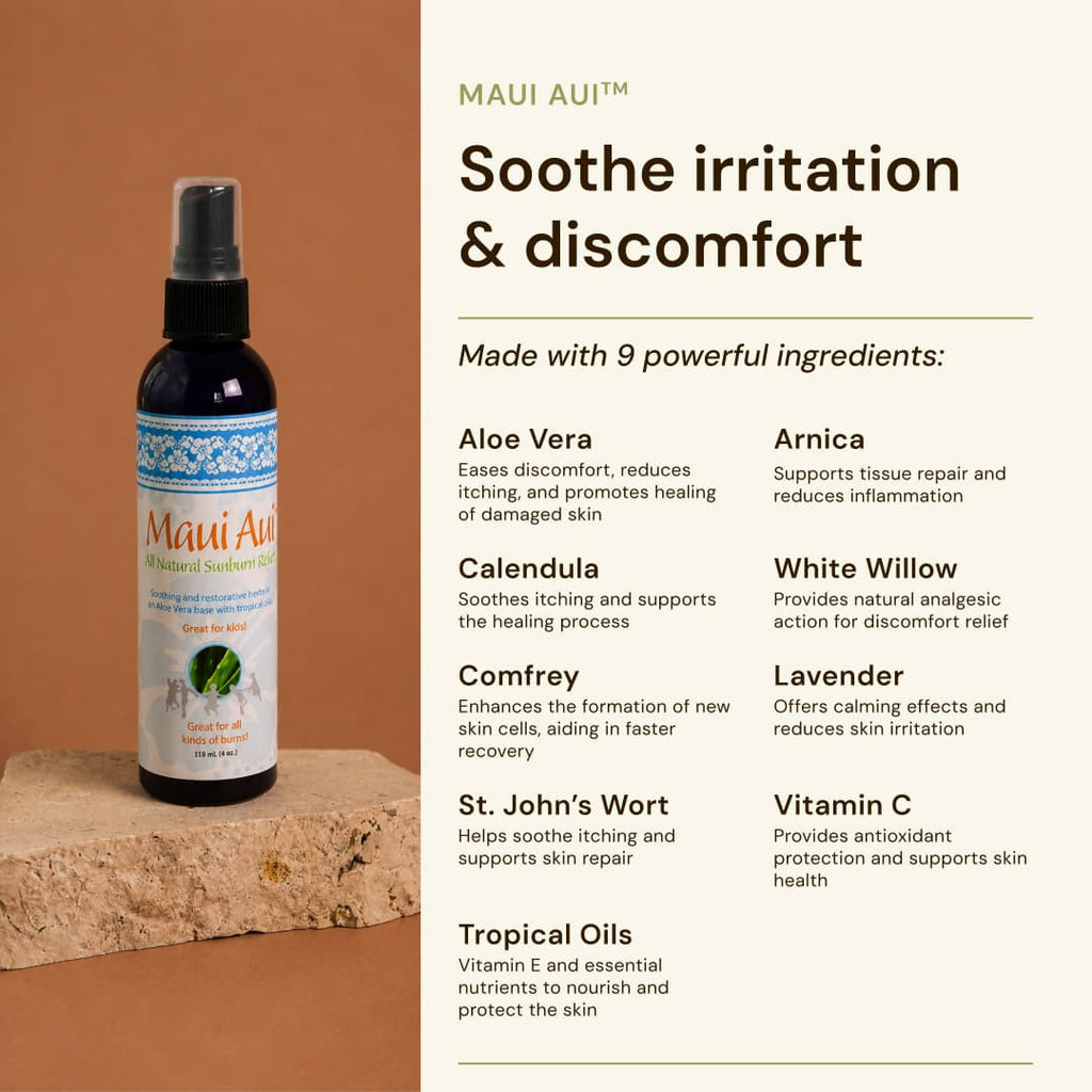 Maui Aui - Sunburn Relief
