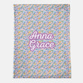 Anna Grace Personalized Minky Blanket