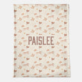 Paislee Personalized Minky Blanket